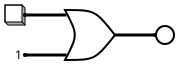 Circuit diagram for a OR 1
