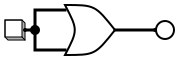 Circuit diagram for a OR a